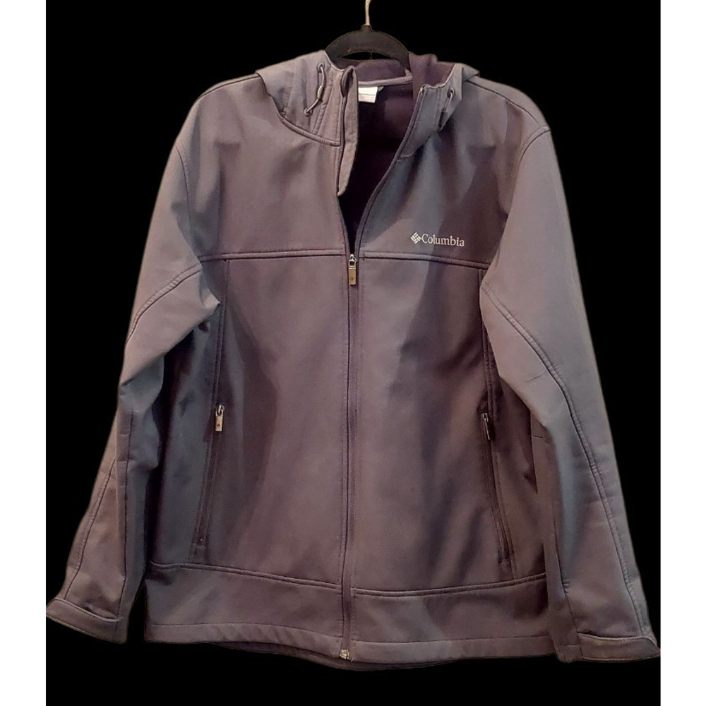 Columbia Men's Hooded‎ Waterproof Full zip Fleece Lined Jacket SIZE L